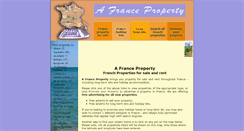 Desktop Screenshot of afranceproperty.com